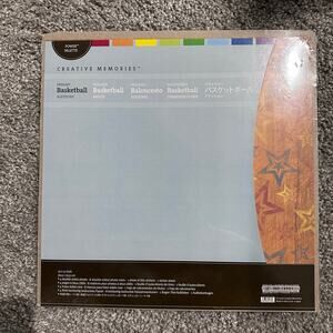 Creative Memories Primary Basketball Additions Paper Stickers NEW Scrapbooking